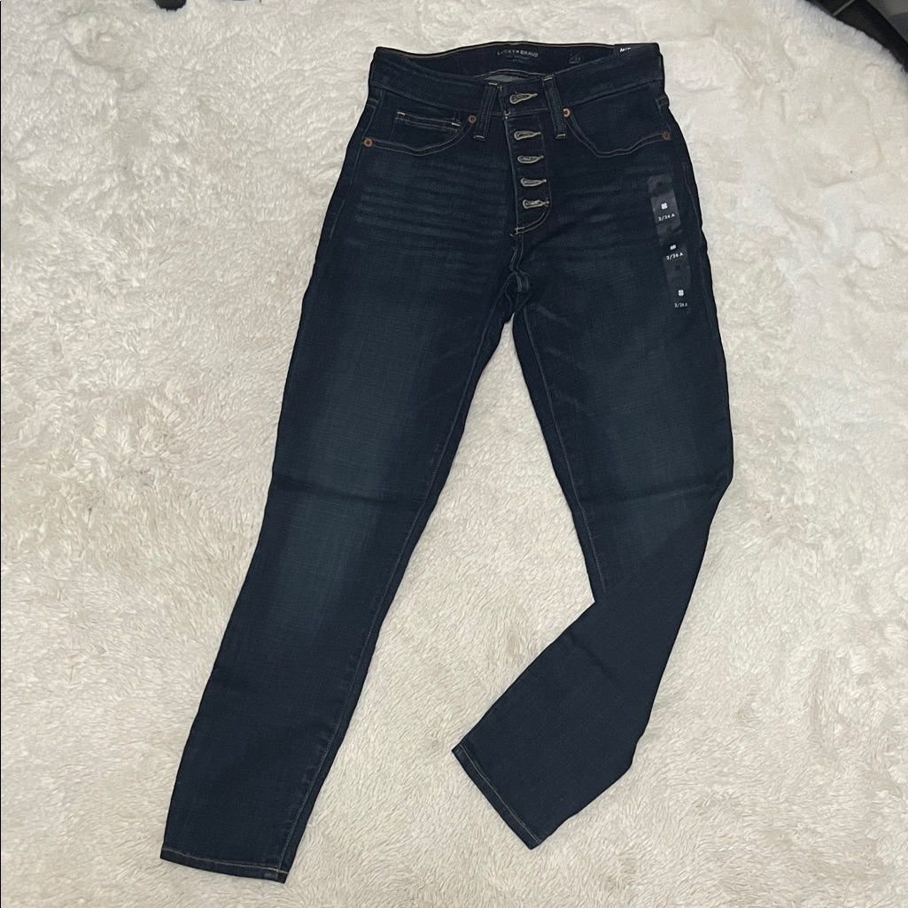 Lucky Brand Dark Indigo Skinny Jeans